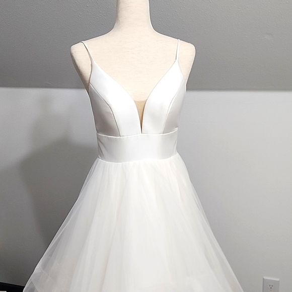 NEW! Stella York Wedding Dress- Matte Mikado and Tulle Ball Gown Size 8